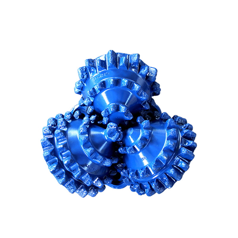 12 1/4"IADC127G橡胶密封钢齿三牙轮钻头