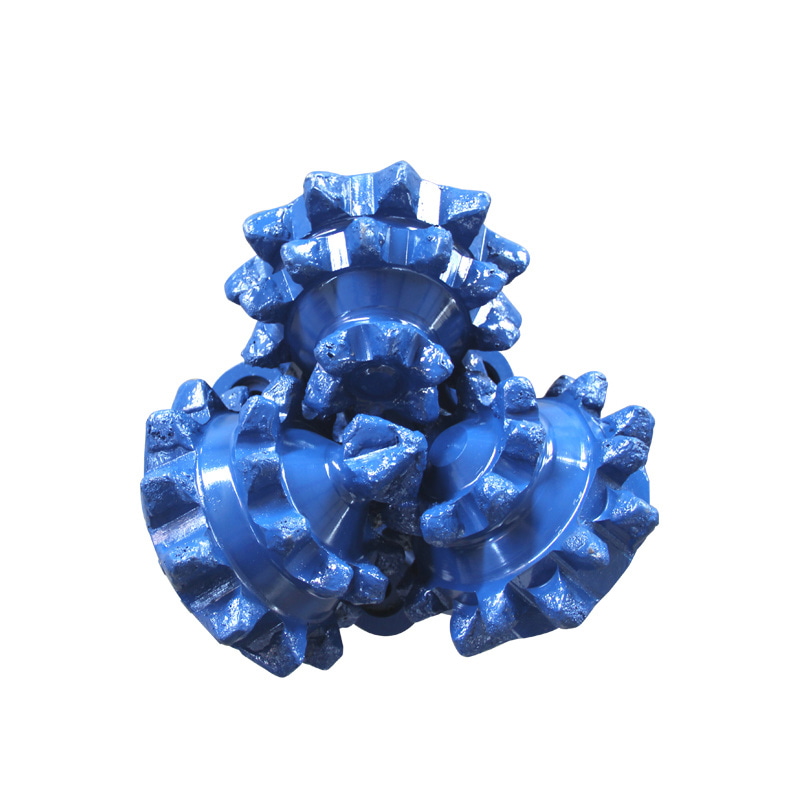 12 1/4"IADC137橡胶密封钢齿三牙轮钻头