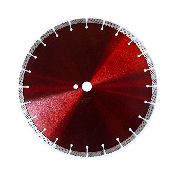 激光焊接特殊齿金刚石锯片-圆点波纹