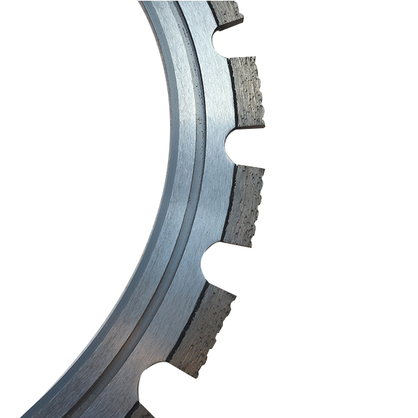 350mm激光焊接金刚石环锯- -节齿