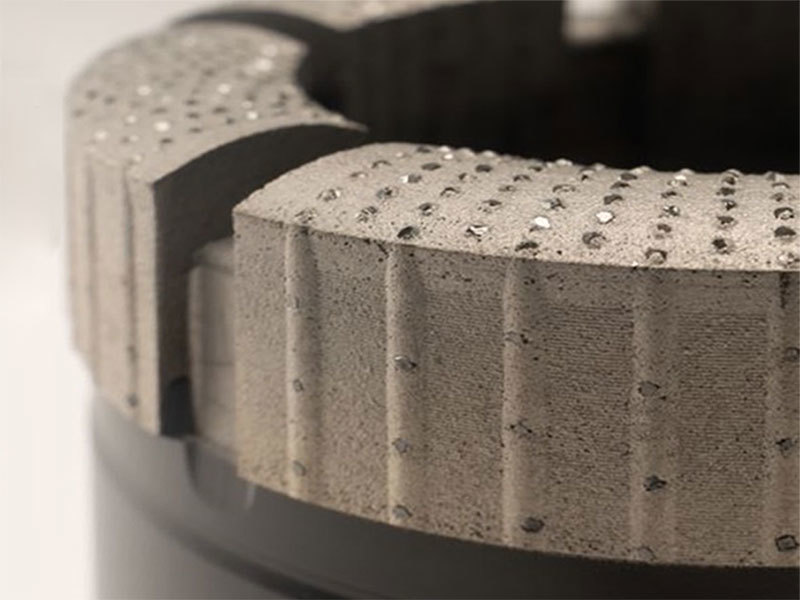 表镶金刚石钻头