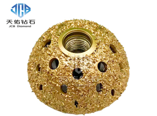 钎焊合金球形磨头